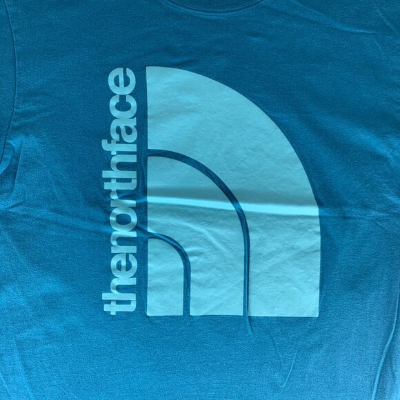 The North Face Aqua Short Sleeve Crewneck Shirt Mens Large - Picture 2 of 4
